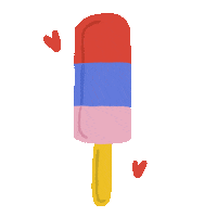 Ice Cream Eating Sticker