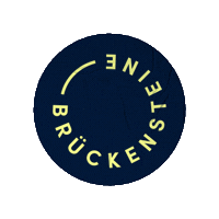 Brueckensteine brueckensteine careleaver mehralscareleaver brueckensteine logo Sticker