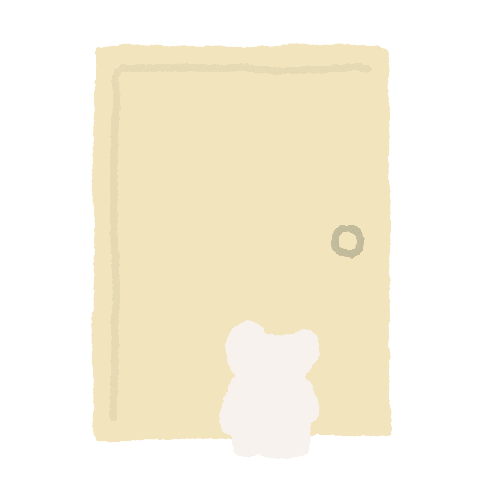 Emoji Knock Sticker by Dinotaeng