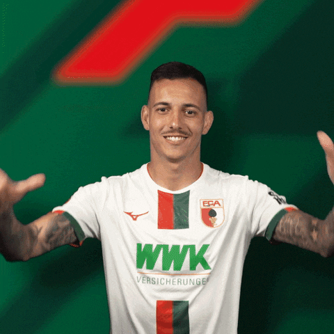Football Thumbs Down GIF by FC Augsburg 1907