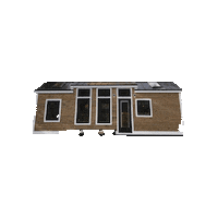 Tiny House Thom Sticker by Tiny Homes of Maine