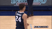 GonzagaBulldogs celebration basketball high five bench GIF