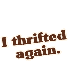 Quotes Thrift Sticker by REFASH