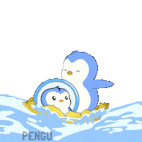 Crypto Penguin Sticker by Pudgy Penguins