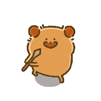 hwangsoonsee_official dog warning danger 귀여운 Sticker