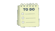 BredaUniversityAS list notebook Todo to do Sticker