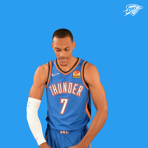Oklahoma City Flex GIF by OKC Thunder