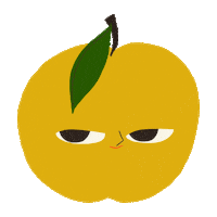 Happy Apple Sticker by Halcyon Nights