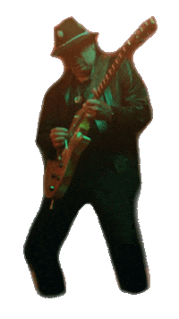 Carlos Santana Sticker by Columbia Records