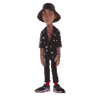 Trippie Redd Cc Sticker by Cheat Codes