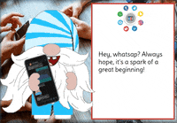 Social Media Gnome GIF