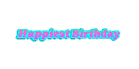 Happy Birthday Sticker by Jennifer Greenhill