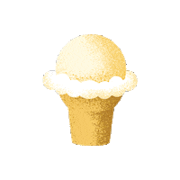 Ice Cream Vanilla Sticker by N!CK'S Ice Creams