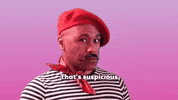 Suspicious I See You GIF by Robert E Blackmon