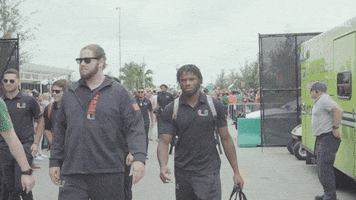 Hurricanes Football Wink GIF by Miami Hurricanes