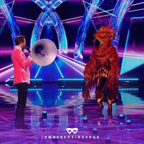 Fire Run GIF by The Masked Singer UK & The Masked Dancer UK