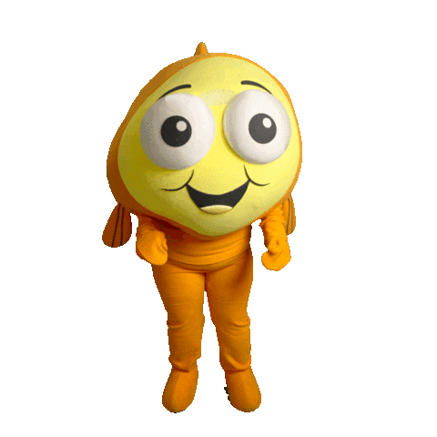 Happy Gold Fish Sticker by goldfishswimschool