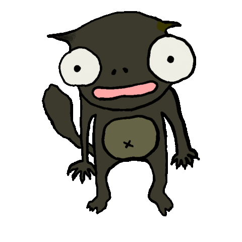 buruburuburub4 giphyupload monster monkey さる Sticker