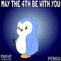 May The Fourth Be With You GIF by Pudgy Penguins