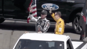 kyle busch hello GIF by NASCAR