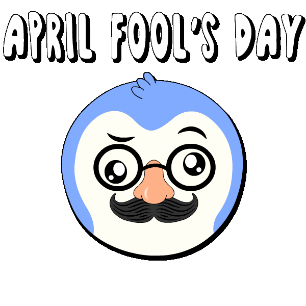 April Fools Lol Sticker by Pudgy Penguins