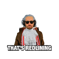 Red Line Credit Sticker