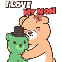 I Love You Family Sticker by BEARISH
