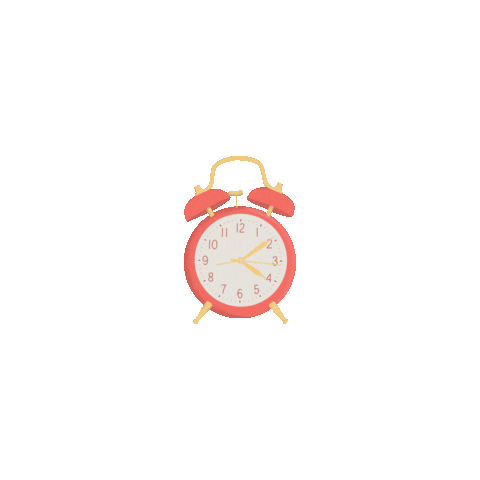 ManOhMann giphyupload pink vintage clock Sticker