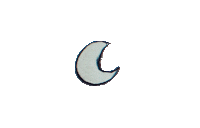 BrugalieresLucie night moon light lune Sticker
