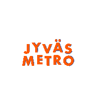 Metro Sticker by Linkki Jyväskylä ry