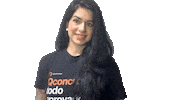 qconcursos aqui apontando embaixo qconcursos Sticker