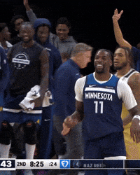 Nba Hype GIF by Minnesota Timberwolves