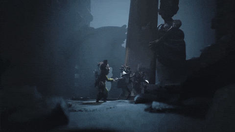 Scared Little Nightmares GIF by BANDAI NAMCO