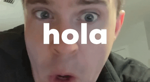 Hola GIF by Luke Guy