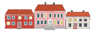 eksjokommun houses smaland eksjö trästaden Sticker