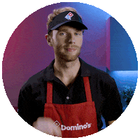 dominos_de nice pizza dominos verynice Sticker