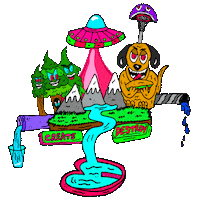 Artist Colors Sticker by Nuttz