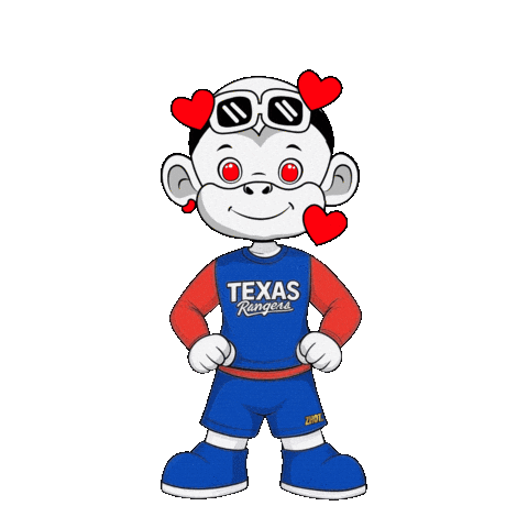 Texas Rangers Sticker by Zhot Shop
