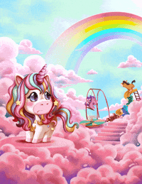 Childrens Book Pink GIF by My Girly Unicorn