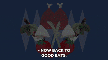 good eats fork GIF by South Park 