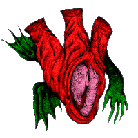 Heart Fear Sticker