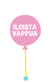 Happy Balloon Sticker by Pikku Kakkonen Yle