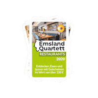 Emsland-Quartett essen sparen emsland lingen Sticker