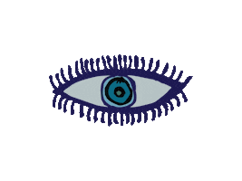 Evil Eye Art Sticker