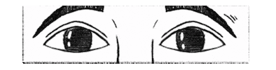 Black And White Face Sticker