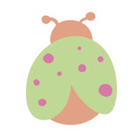 Lady Bug Sticker by Poco Posy