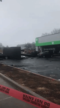 Wind Turbine Comes Crashing to the Ground in the Bronx, Damaging Billboard and Vehicles