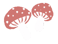 Mushroom Sticker