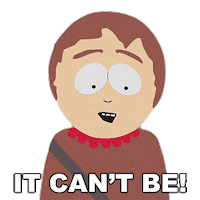 Sharon Marsh Cant Be Sticker by South Park