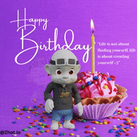 Celebrate Happy Birthday GIF by Zhot